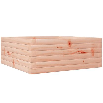 Jardinera De Madera Maciza De Abeto Douglas 60x60x23 Cm_0