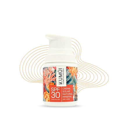 Crema Solar Natural Mineral Spf30 Con Color KUMUI 50ml_0