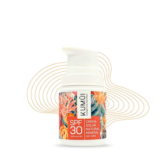 Crema Solar Natural Mineral Spf30 Con Color KUMUI 50ml_0