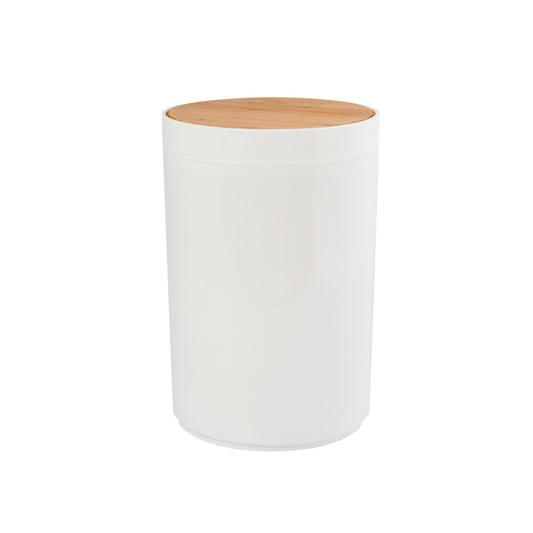 Cubo De Basura Con Pedal Osaki 5 Litros En Color Negro_0