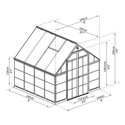 Estufa Balance 247x244 cm 