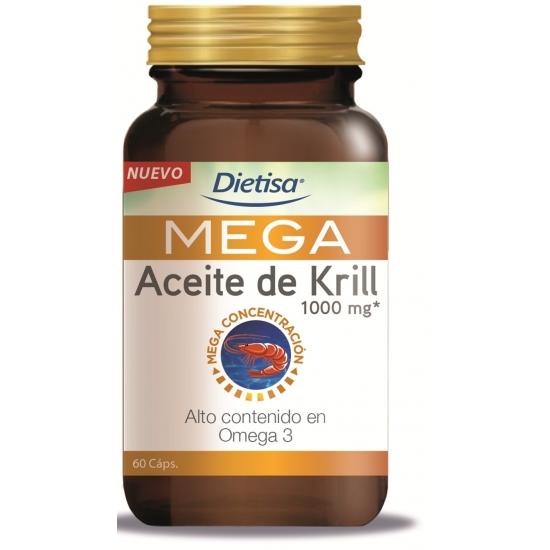 Óleo de Mega Krill 60 Pérolas 100 mg Dietisa
