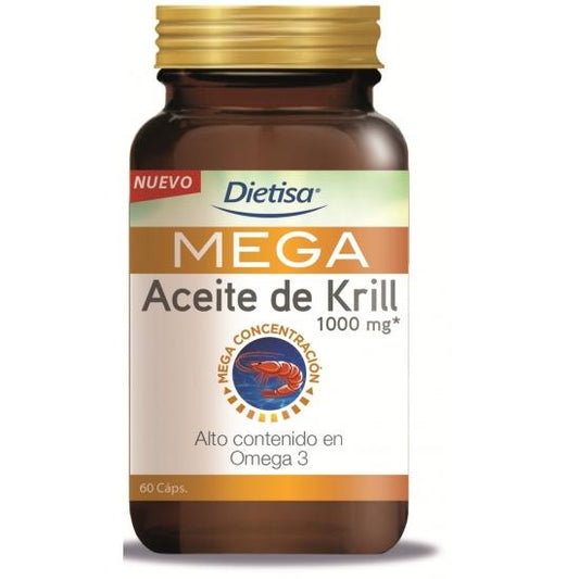 Óleo de Mega Krill 60 Pérolas 100 mg Dietisa