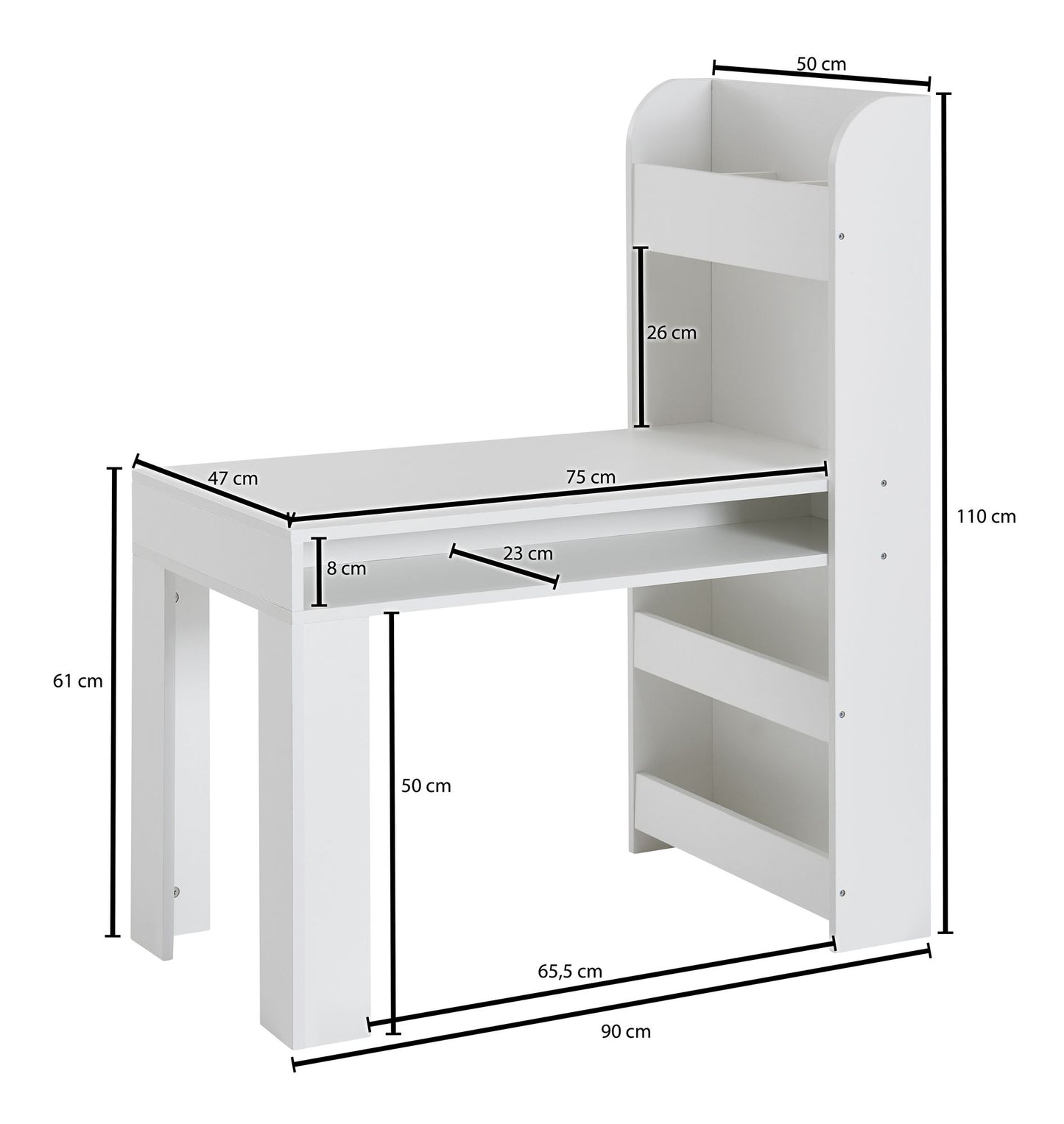 Escritorio Sobrio Y Equilibrado Modelo Wl6.388_3