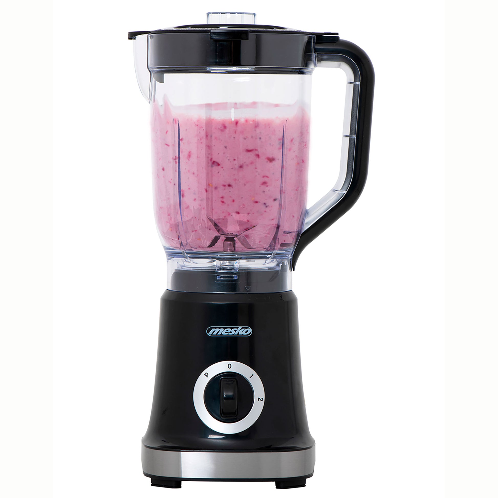 Batidora Vaso Americana, Jarra 1,8 L, 2 Velocidades, Picahielo, Cuchillas Acero Inox. Mesko Ms 4079 1000w_0