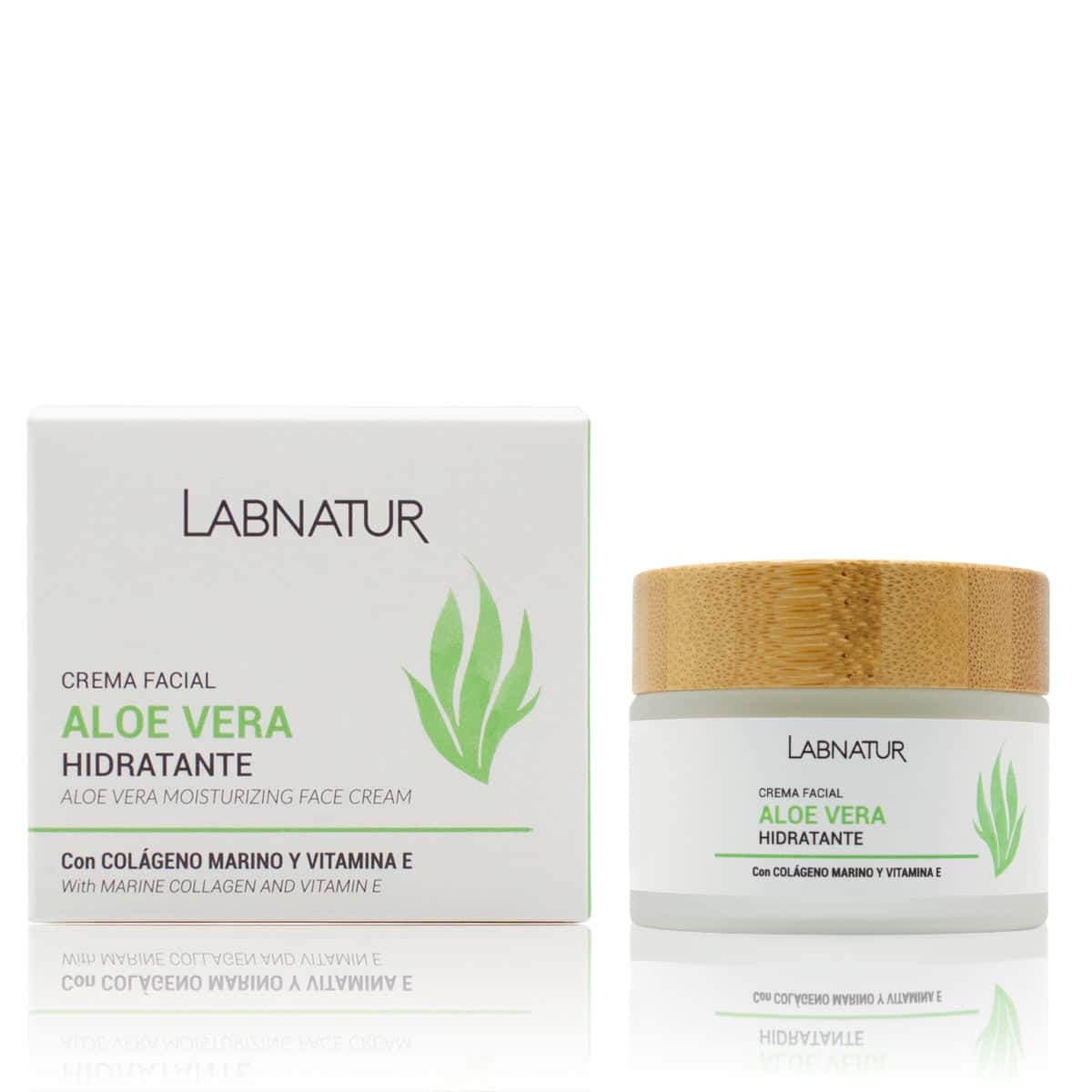 Crema Facial Aloe Vera 50 Ml | Hidratante y Calmante Natural | Piel Suave y Equilibrada | Uso Diario_0