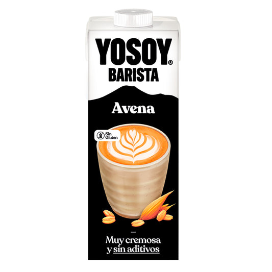 Bebida de aveia para barista sem glúten YOSOY 1L