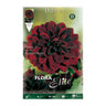 Bulbo decorativo Dália veludo vermelho 1 unidade