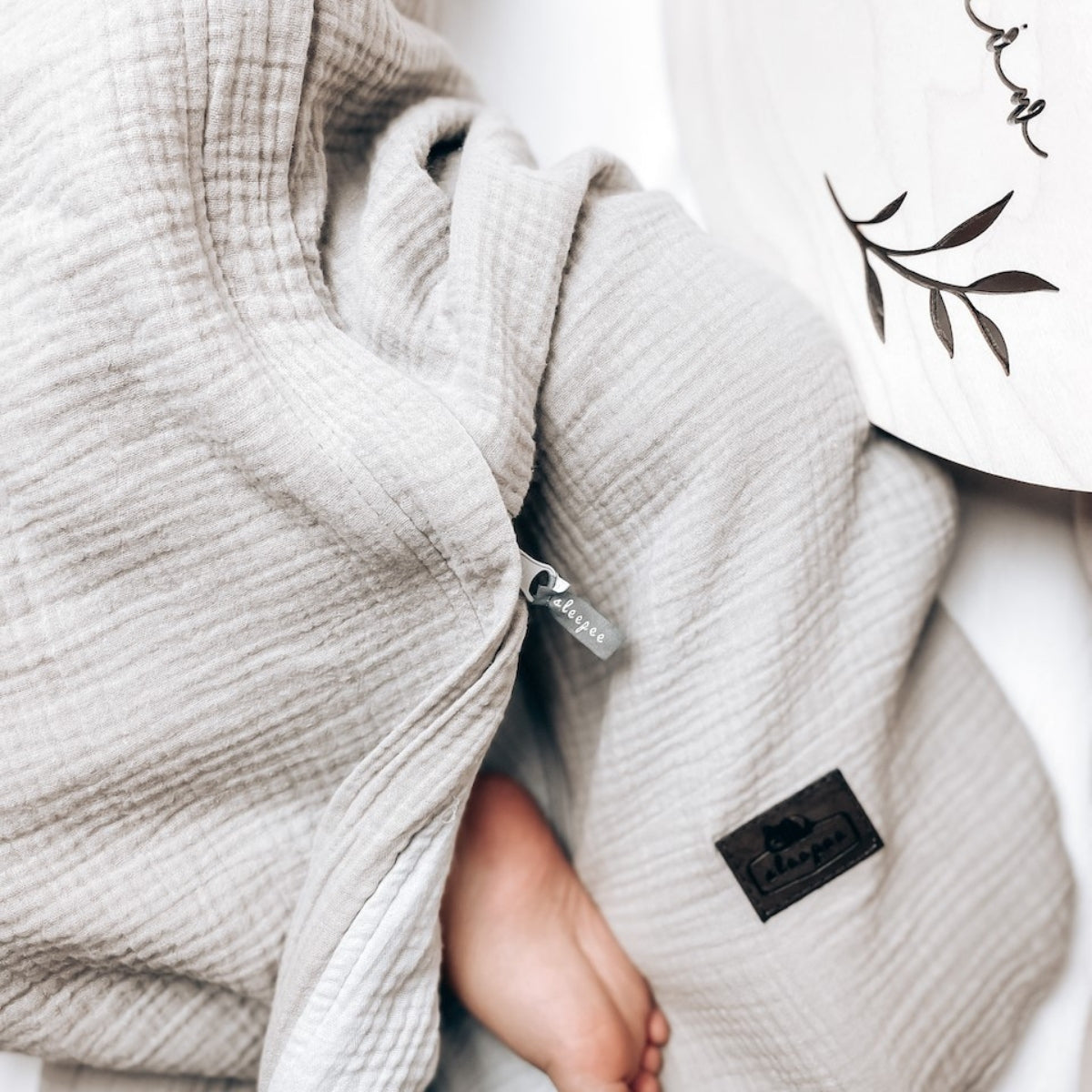 Saco De Dormir Bebe Reversible T-s Muselina 0-4m Rose_5