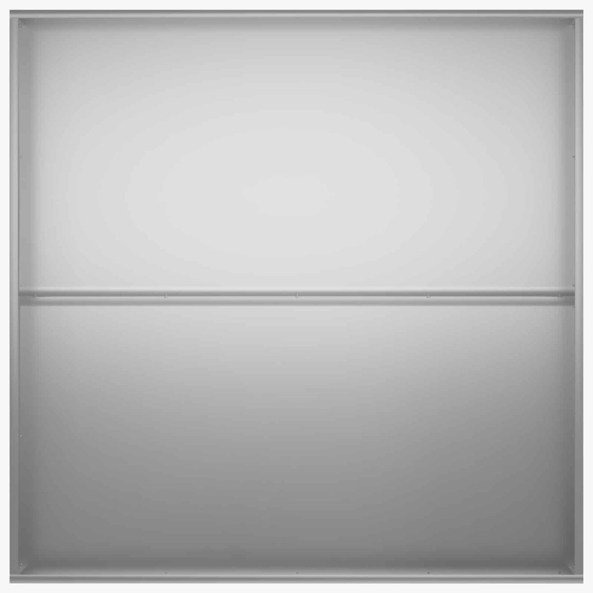 Macetero De Jardín Plateado 80 X 80 X 30 Cm Acero Galvanizado_3
