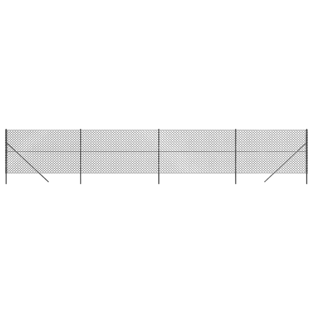 Cerca De Alambre Gris Antracita 1,6x10 M / Vetonek_0
