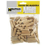 Espigas Madera 8x40 Mm. (bolsa De 50 Piezas)