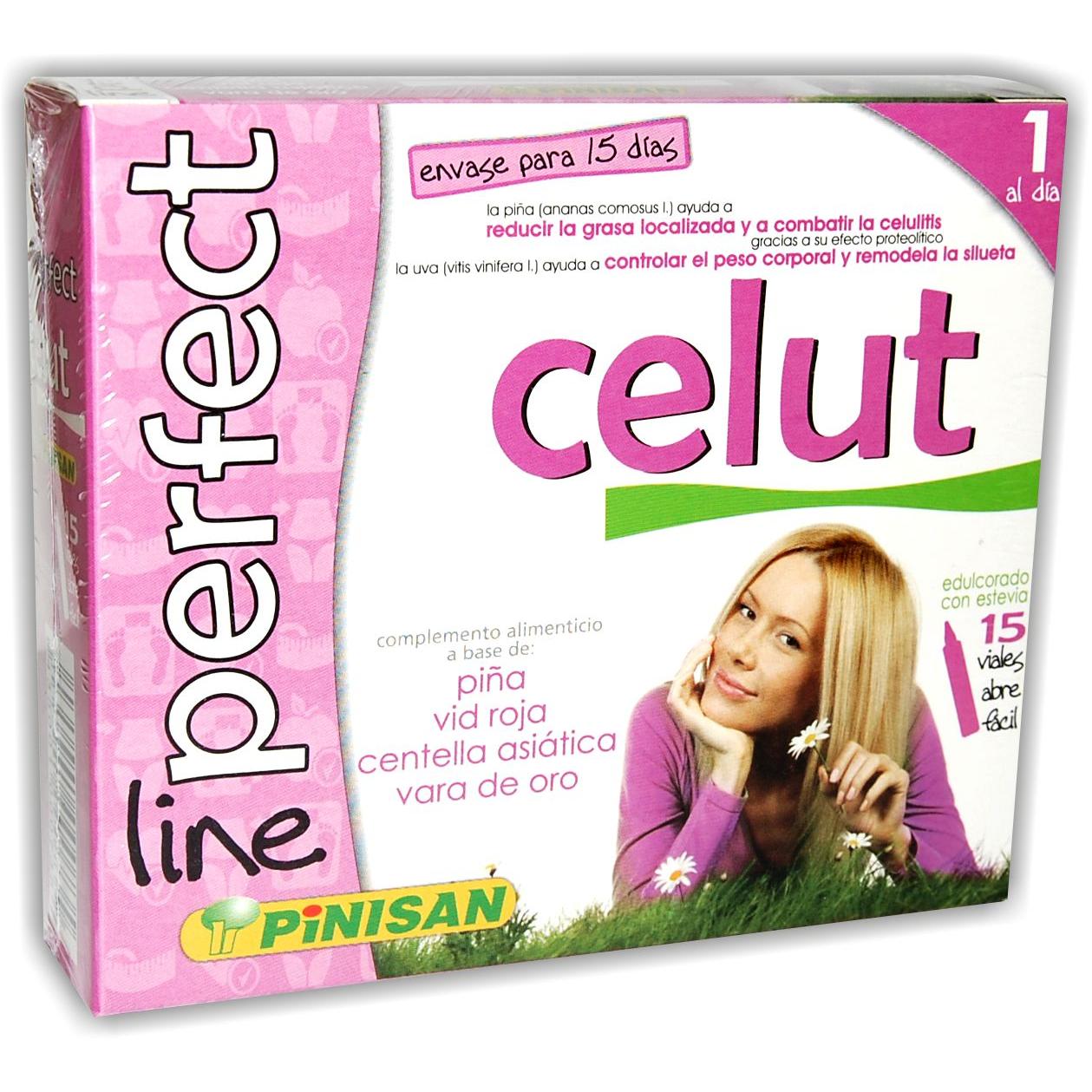 Linha Perfec Celut 15 Frascos Pinisan