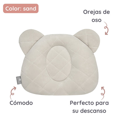 Almohada Cojin Plagiocefalia Bebés Royal Baby Sand_1