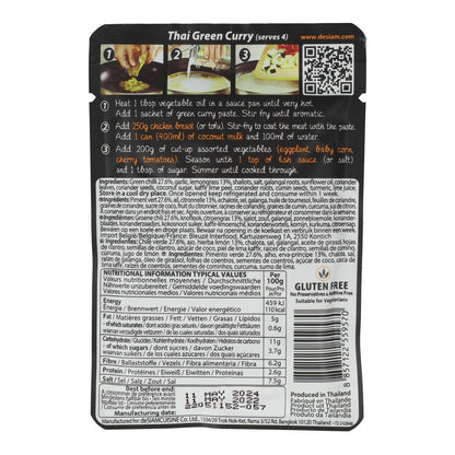 Pasta de Caril Verde Desiam 70 g