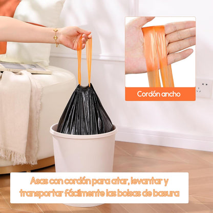 Joybos 5 Rollos De Bolsas De Basura Con Cordón_1