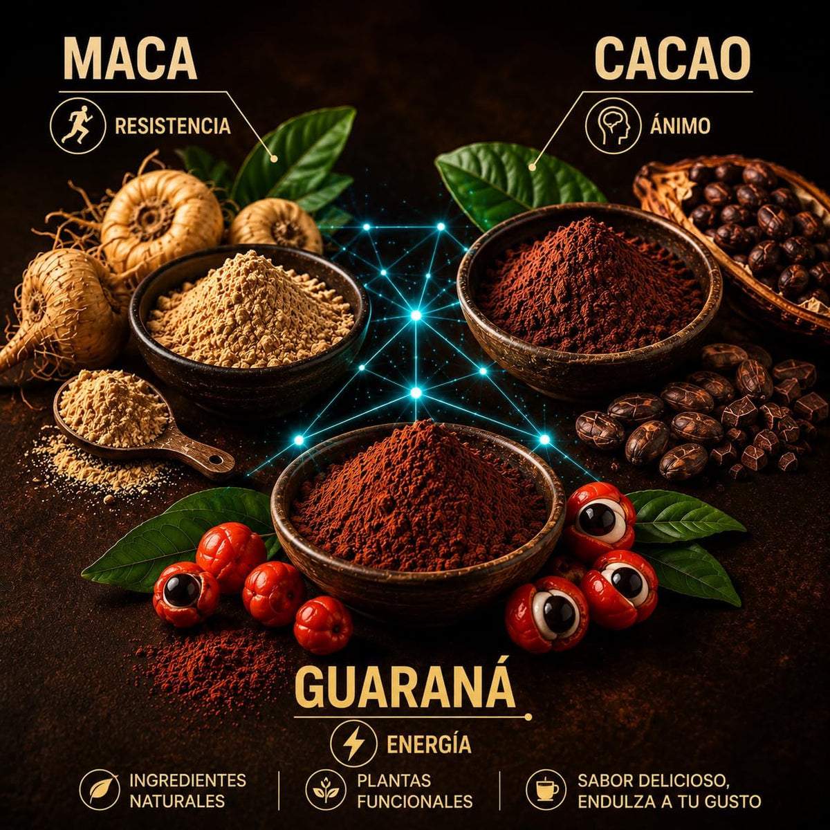 Waka 9 A.m — Mezcla Matutina Superfood Bio - Pack 2 X 160g (2 Envases Retail) | Superalimento Ecológico Vegano_4