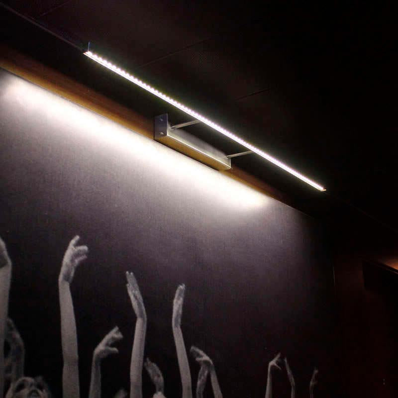 Aplique Led Para Cuadros Naxos Table, 55cm, 10w, Blanco Cálido_4
