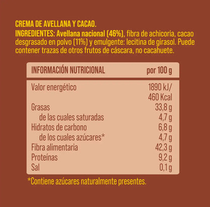 Pack crema de avellanas y cacao 4 uds The Nut Club 800g_1