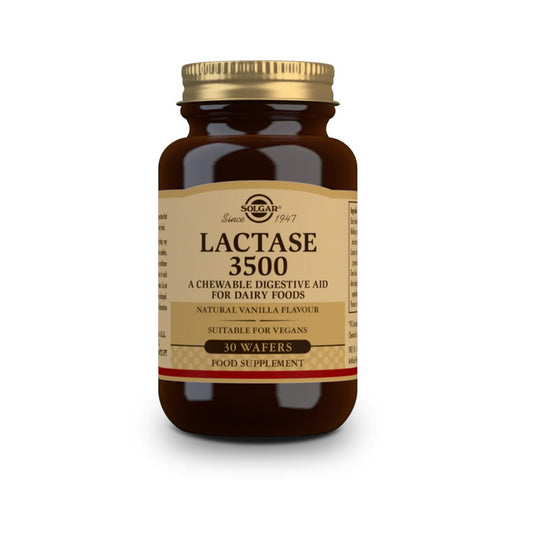 Lactase 3500, 30 comprimidos (Baunilha)