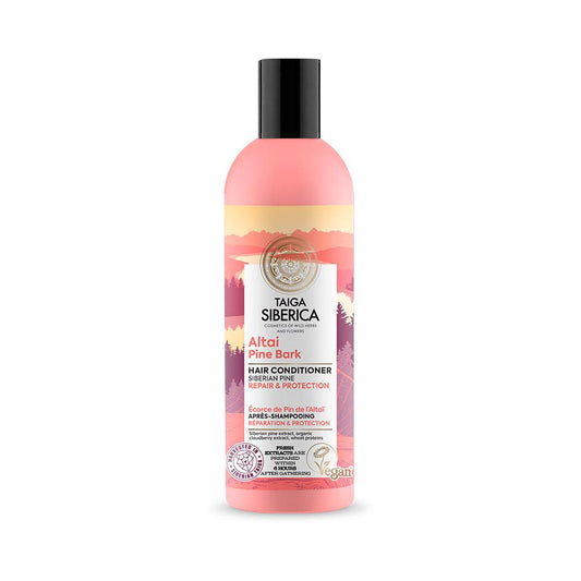 Condicionador Natural para Cabelo Taiga Natura Siberica Reparação e Proteção 270 ml