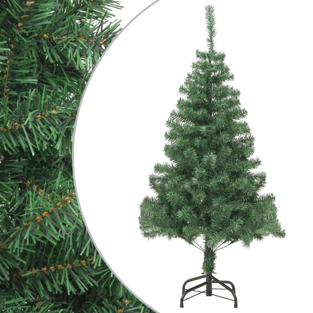 Vidaxl Árbol De Navidad Artificial Con Soporte 150 Ramas 380 Cm_0