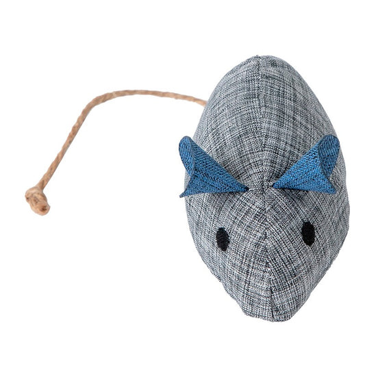 Brinquedo ecológico para gatos Freedog, rato com erva-de-gato