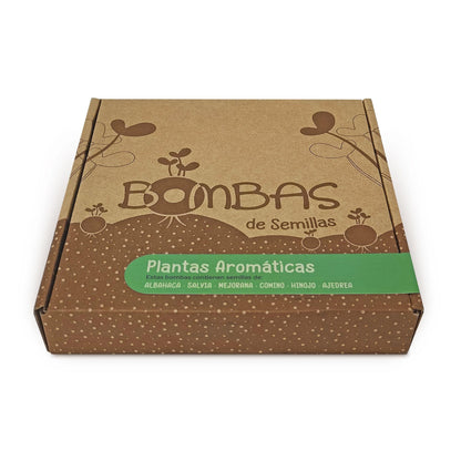 Bombas de Sementes Plantas Aromáticas