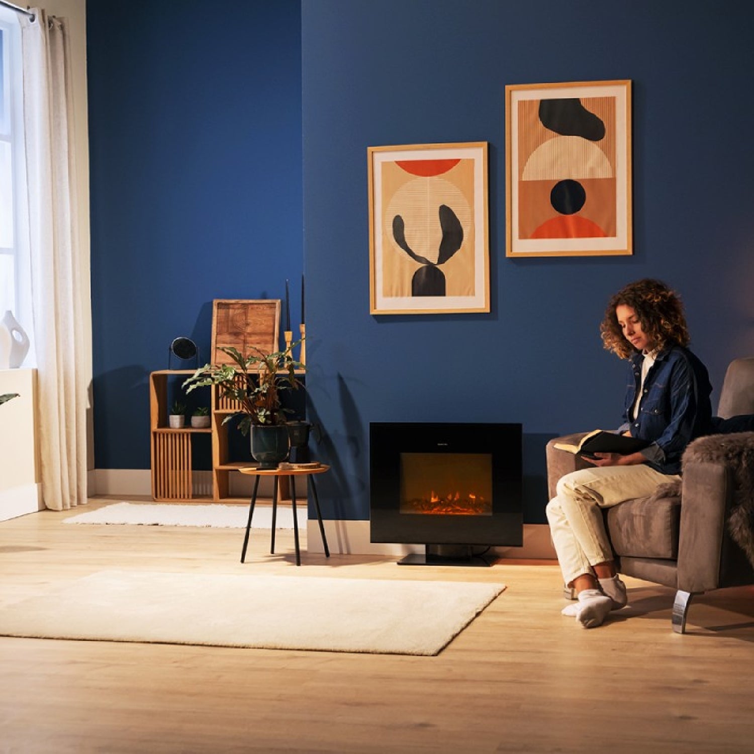 Cecotec Chimenea Eléctrica Readywarm 2700 Design Flames Black_2