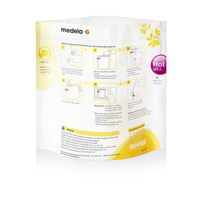 Sacos para micro-ondas Medela Quick Clean 5 unid.