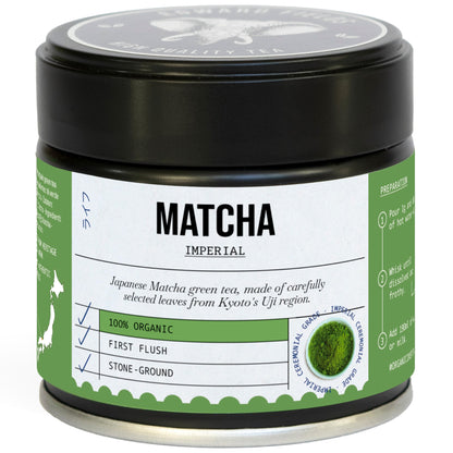 Matcha Cerimonial Japonês Imperial Orgânico Edward Fields 30 g