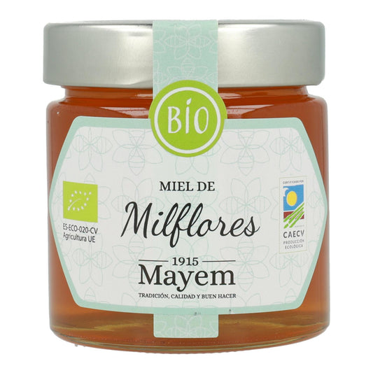 Mel de mil-flor biológico Mayem 300 g
