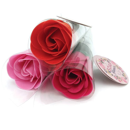 6 Rosas Con Pétalos De Jabón Aromático Para Baño Relax (surtido) - Regalo Original Para Días Especiales - Aroma Atalcado_2