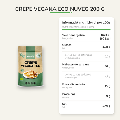 Información nutricional