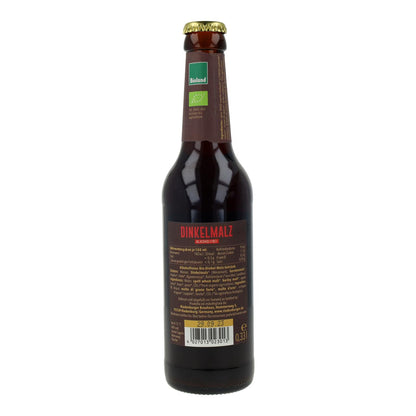 Cerveja Riedenburger Orgânica de Malte de Trigo Espelta sem Álcool 33cl