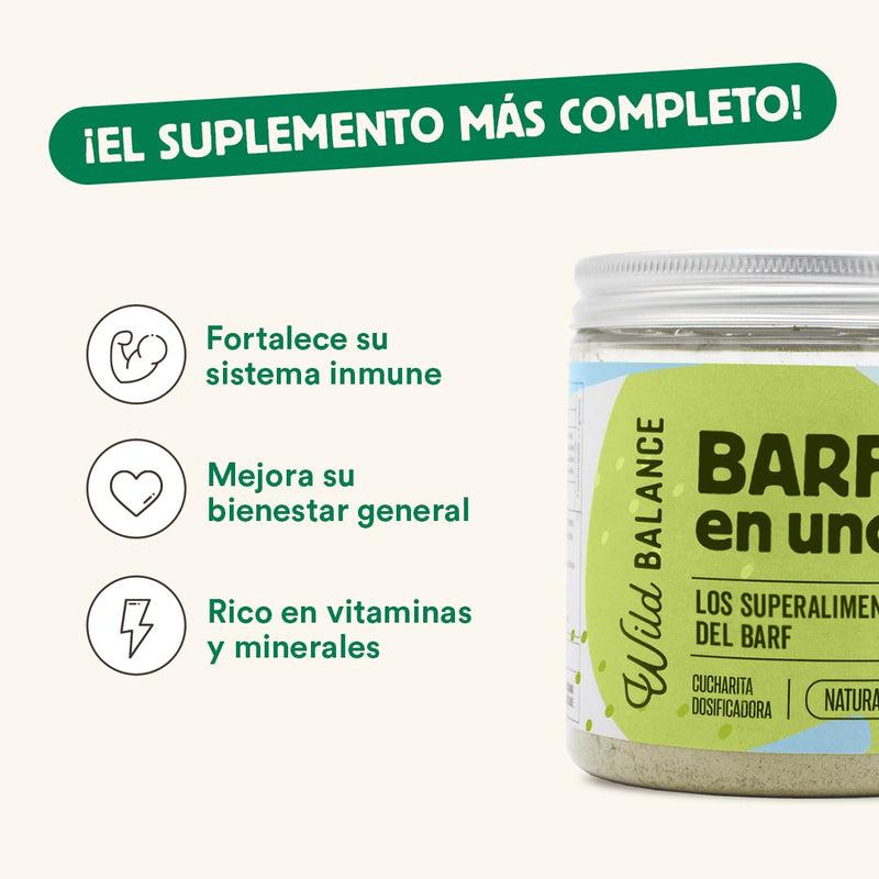 Barf in One Wild Balance Suplemento Natural para Animais de Estimação 100g
