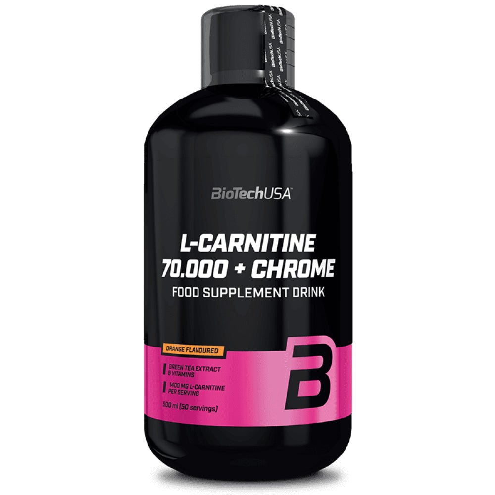 L-carnitina + Cromo 500 Ml Naranja_0