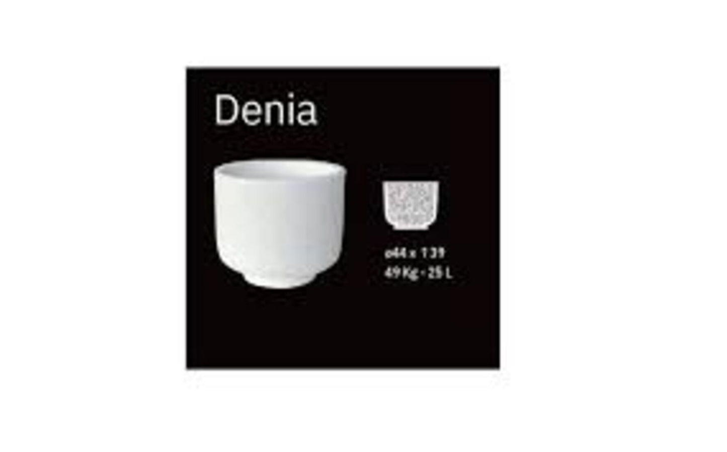 Jardinera De Granito Denia. 44 cm de ancho y 39 cm de alto. Peso: 49 kilos. Capacidad: 25 litros_1