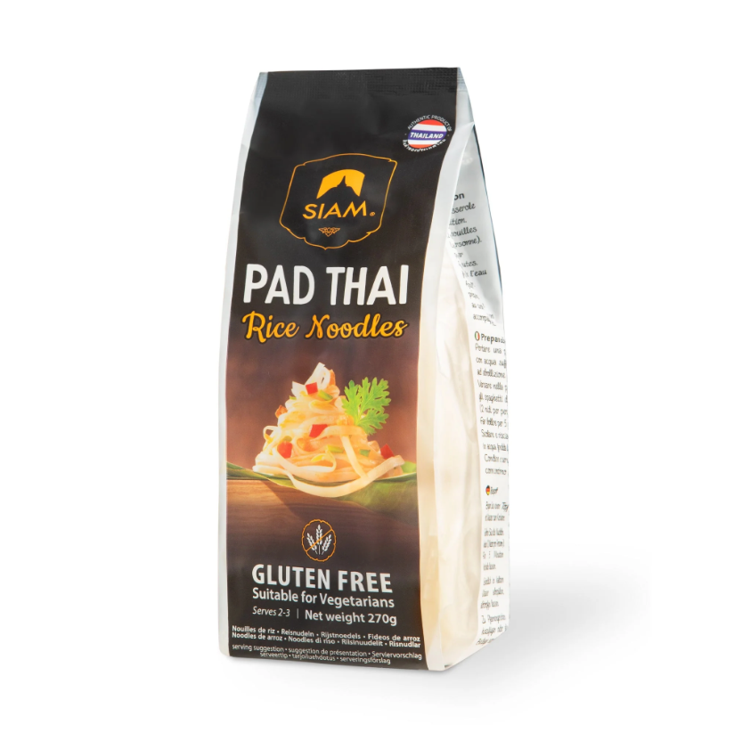 Pad Thai Noodles de Arroz Sin gluten Desiam 270 g