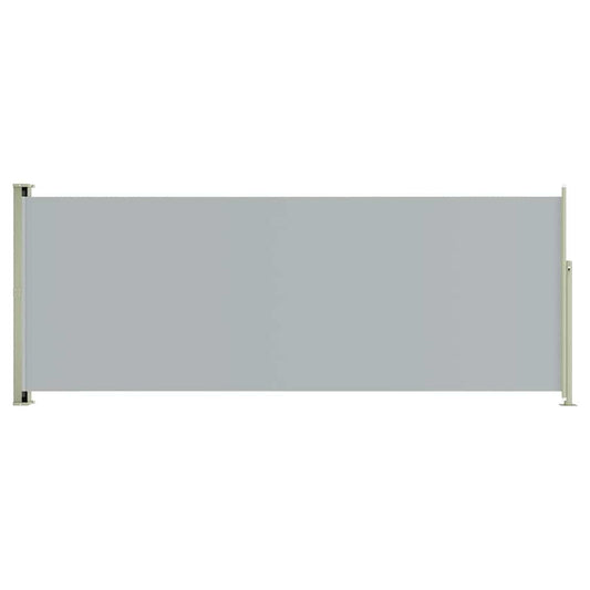 Vidaxl Toldo Lateral Retráctil De Jardín Gris 117x300 Cm_0