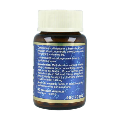 Saffron Pure State 2% Safranal Tongil 40 Cápsulas