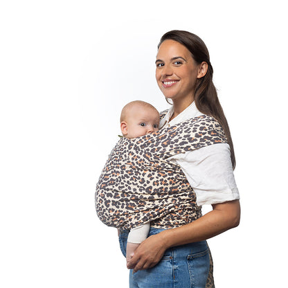 Fular Elástico Portabebé, Boba Wrap Leopard_0