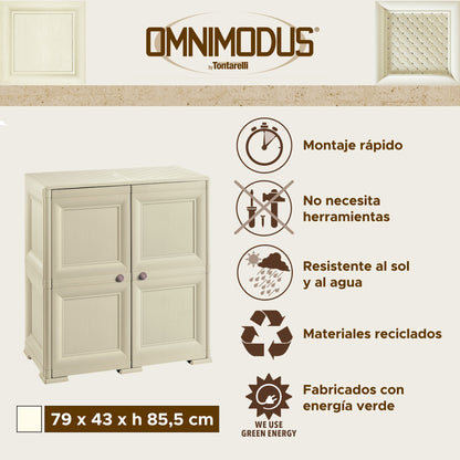 4 Estanterías Modulares Con Soporte Para 48 Botellas Gris