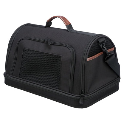 Trixie Bolso Para Transporte Aéreo De Perros Gate Negro 45x28x25 Cm_0