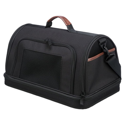 Trixie Bolso Para Transporte Aéreo De Perros Gate Negro 45x28x25 Cm_0