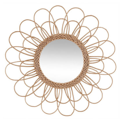Wellhome Espejo Flor De Ratán D.56cm_0