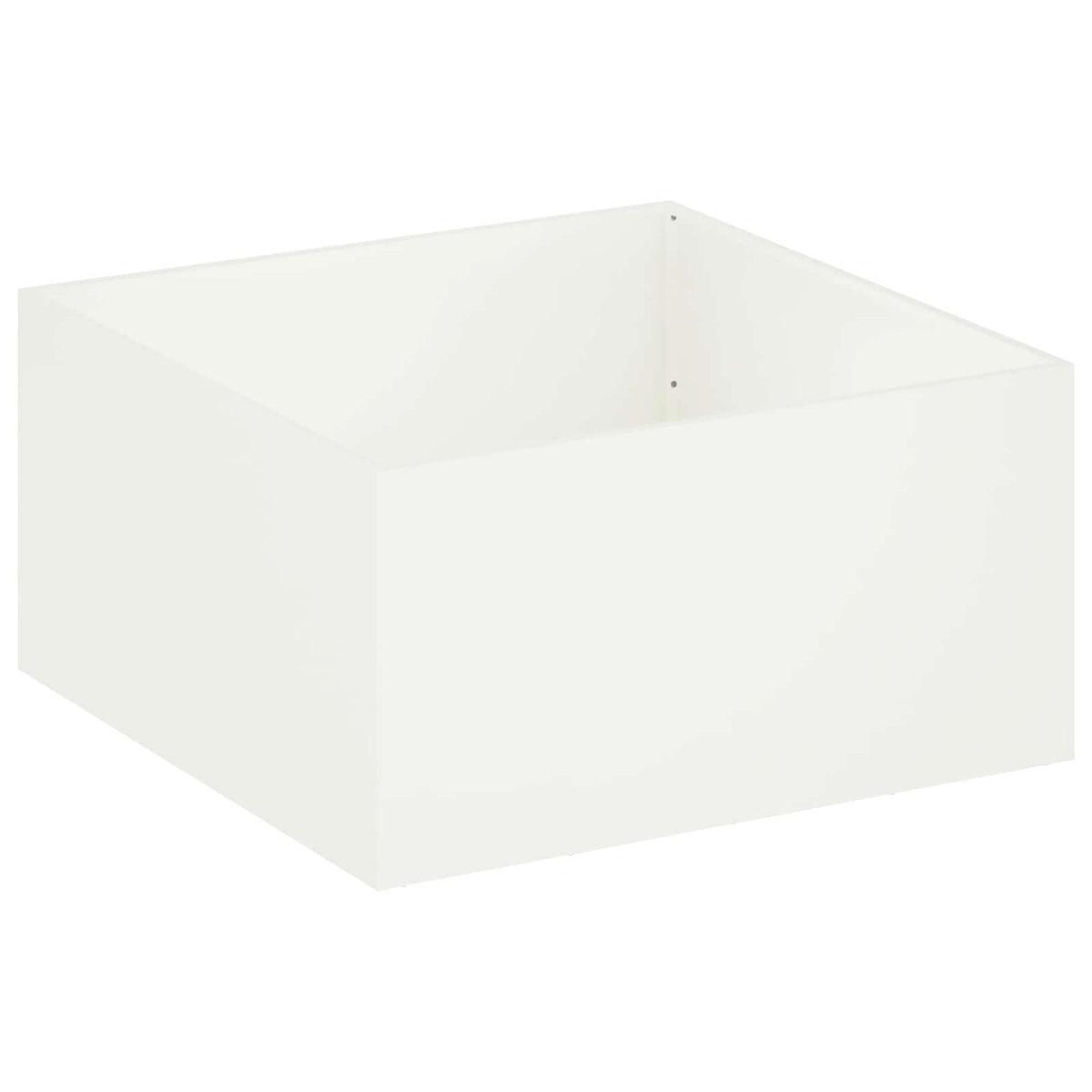 Macetero De Jardín 2 Uds. Blanco 100 X 100 X 40 Cm_2
