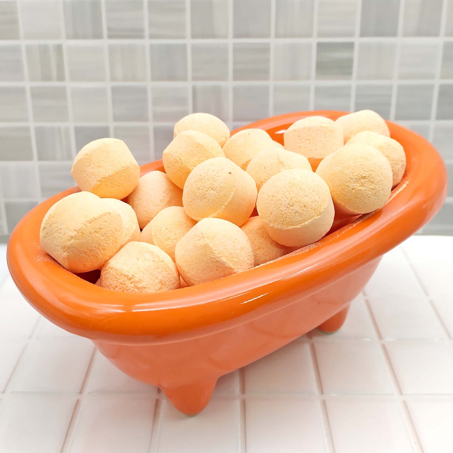 200 Mini Bombas Efervescentes Para Manicura Y Pedicura - Aroma: Naranja - Pack Especial Profesionales_4