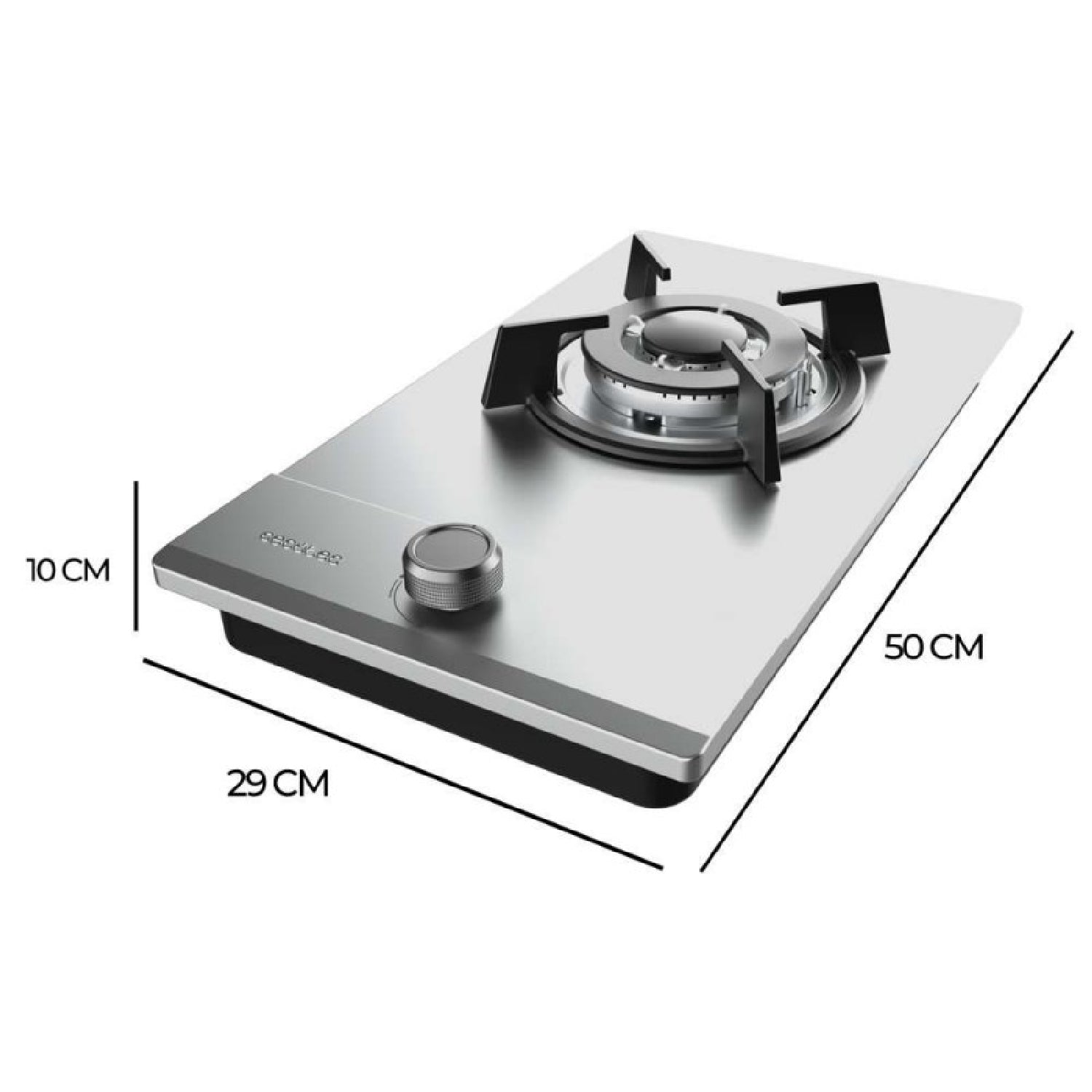 Cecotec Placa De Gas Bolero Squad G 1200s Inox_3