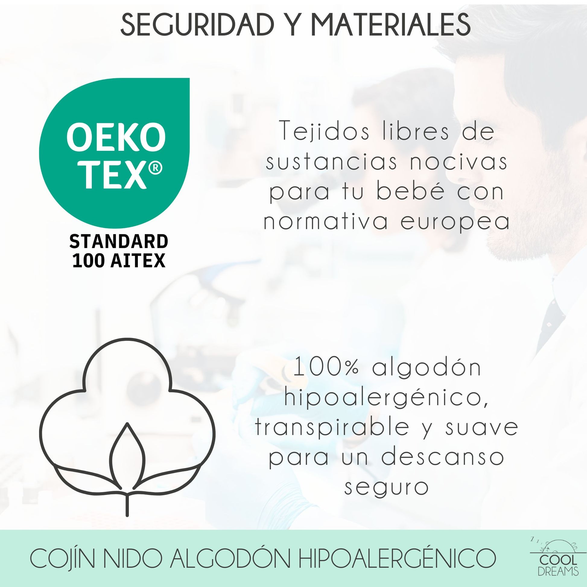 Cojín Nido Reductor De Base Impermeable Grey Atlantis_5